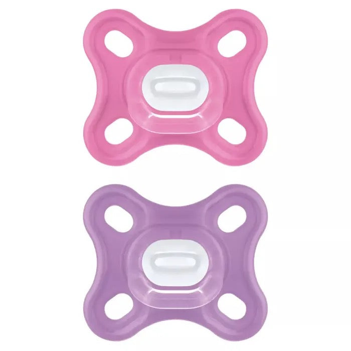 Comfort Succhietto in Silicone 0-2 Mesi 2 pezzi