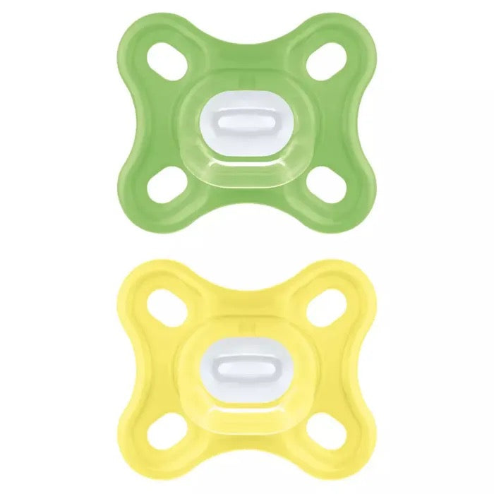 Comfort Succhietto in Silicone 0-2 Mesi 2 pezzi