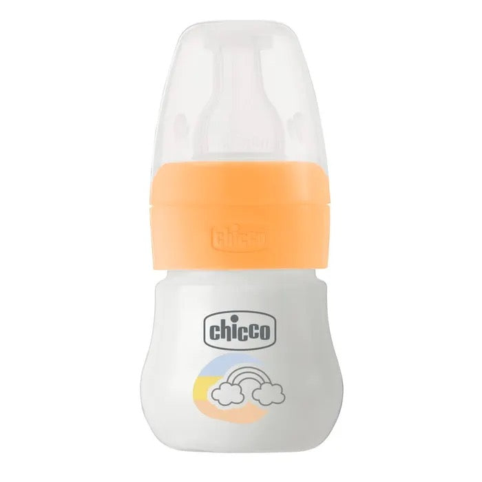Micro Biberon in Silicone con Valvola Anti-colica 0+ Mesi 60ml