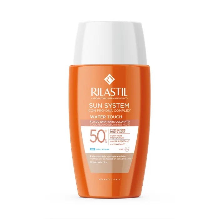 Sun System Water Touch Fluido Idratante Colorato SPF50+ Colore Universale 50ml