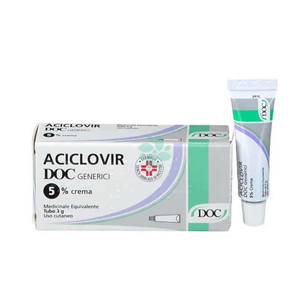 Aciclovir Doc 5% Crema 3g