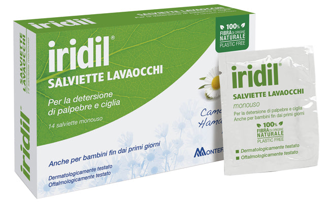 Iridil Lavaocchi Salviette Monouso