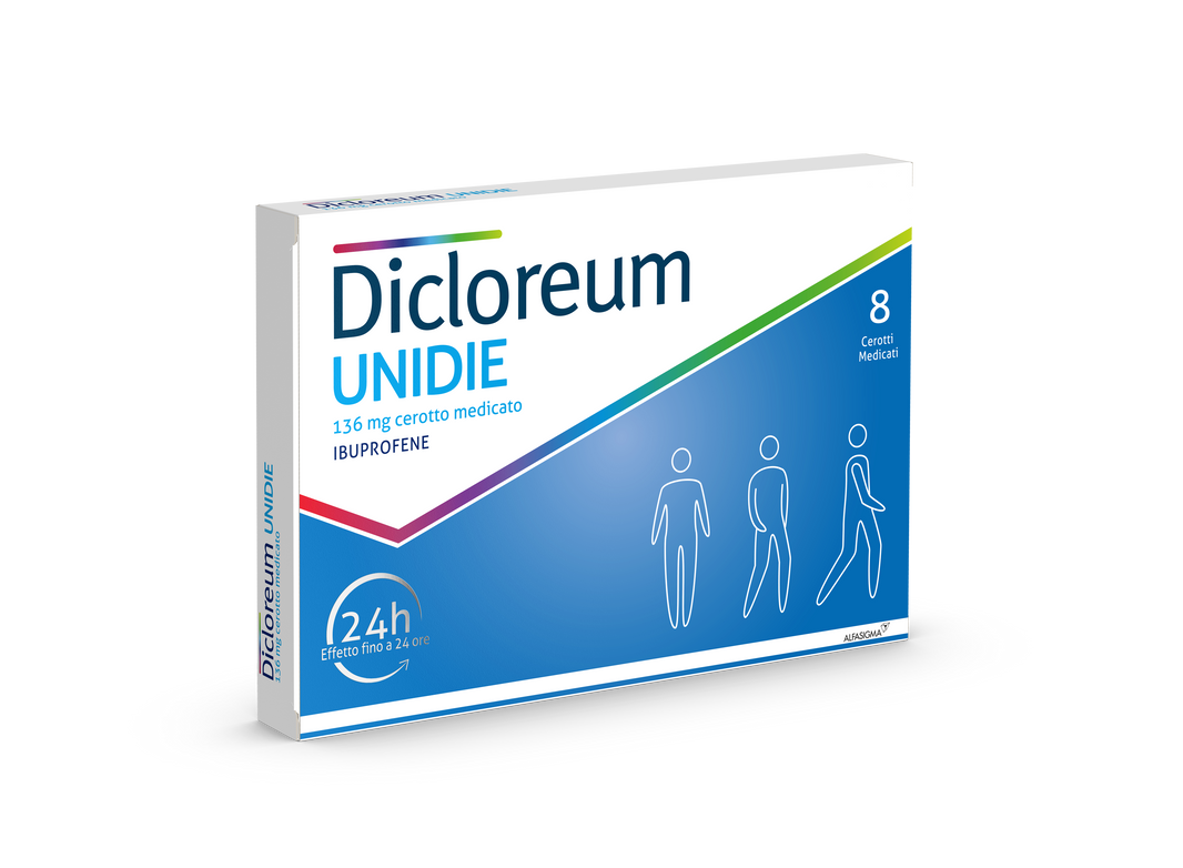 Dicloreum Unidie 136mg cerotti medicati