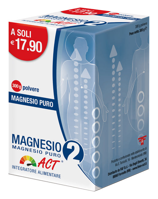 Magnesio 2 Act Puro in Polvere 300g