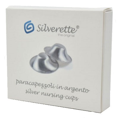 Silverette Mini Coppette Protezione Capezzoli in Argento 2 pezzi