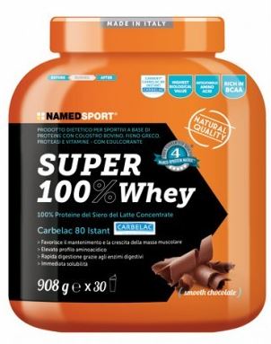 Super 100% Whey Smooth Chocolate 908g