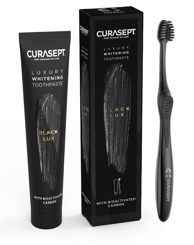 Black Luxory Whitening Dentifricio + Spazzolino