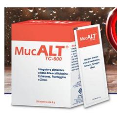 Mucalt Tc-600 20 bustine 4g