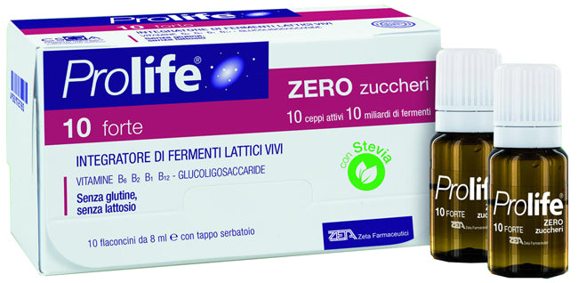 Prolife 10 miliardi zero zuccheri 10 flaconcini