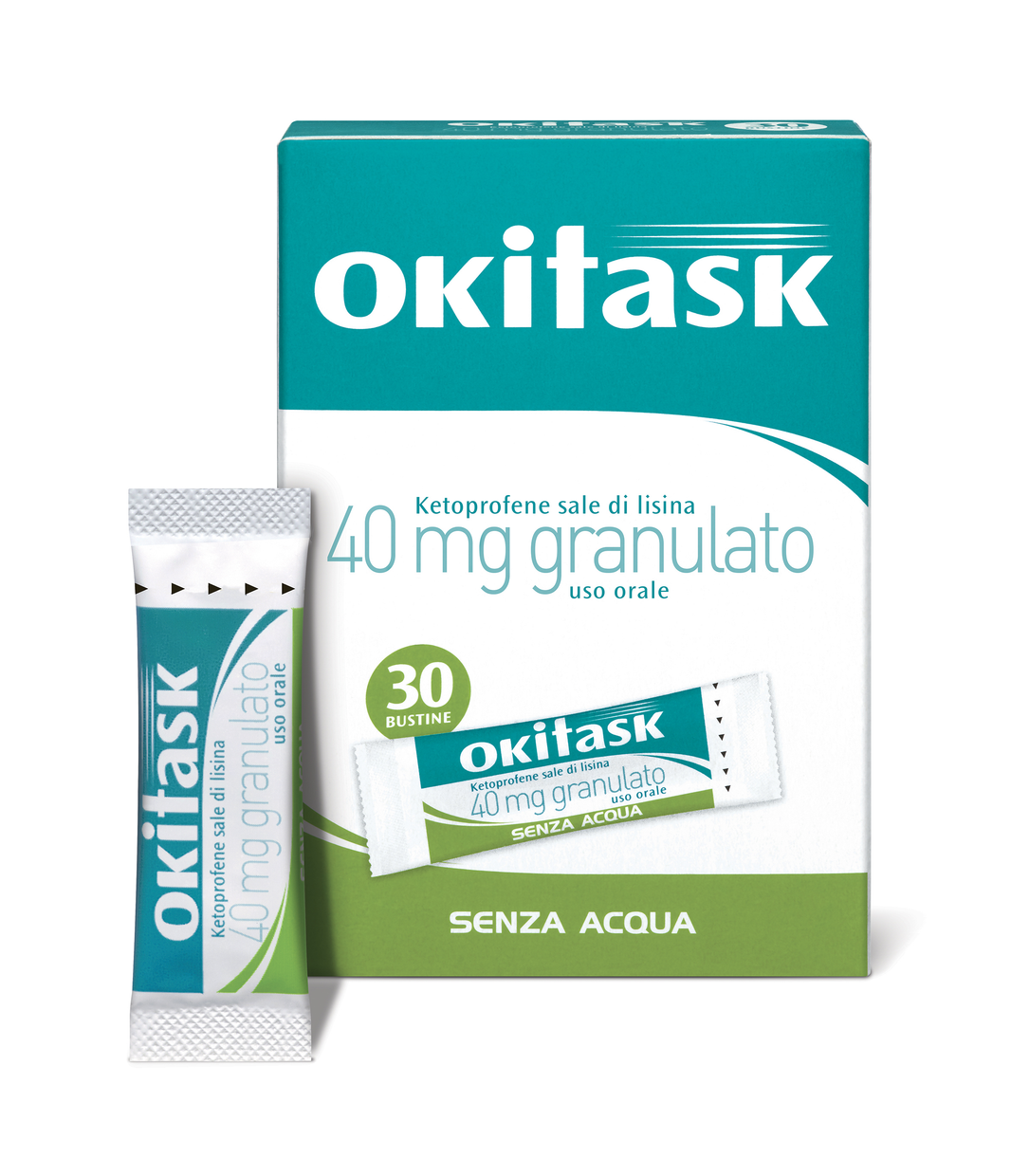 Okitask 40mg Granulato Senz'Acqua bustine