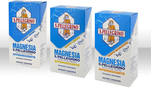 Magnesia San Pellegrino Polvere Effervescente Stitichezza 45% al Limone