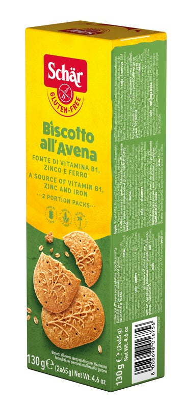 Biscotti All'Avena 2x65g