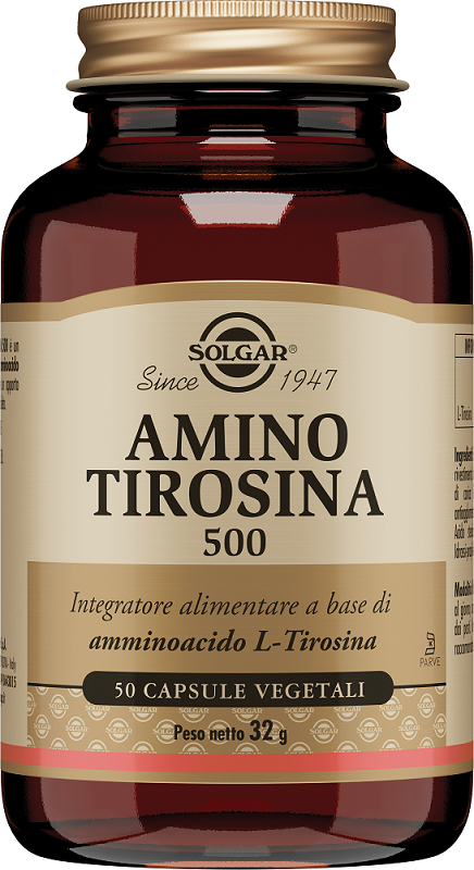 Amino Tirosina 500 50 capsule Nuova Formula