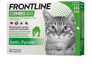 Frontline Combo 6 pipette per Gatti e Furetti