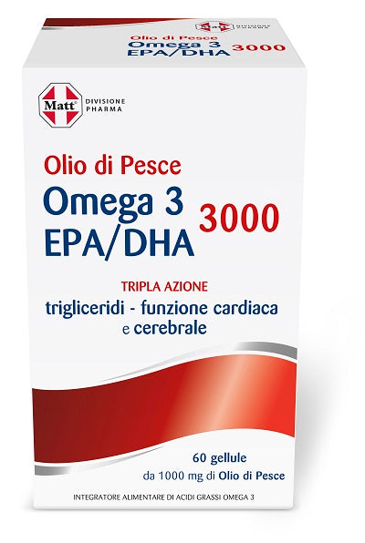 Olio di Pesce Omega 3 60 Gellule