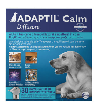 Adaptil Calm Diffusore Tranquillizzante per Cani + Ricarica 48ml