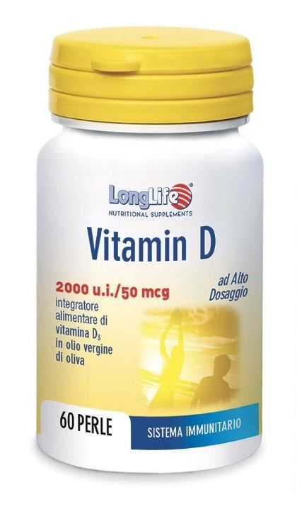 Vitamin D 2000 U.I. Sistema Immunitario 60 perle