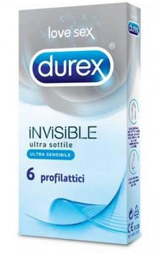 Invisible 6 preservativi