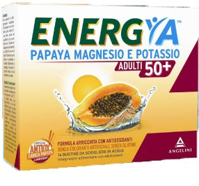 Energya Papaya Magnesio e Potassio Adulti 50+ 14 bustine
