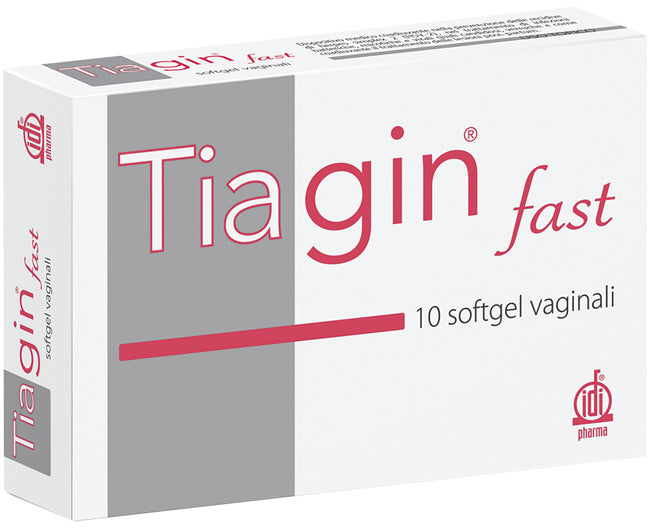 Tiagin Fast 10 capsule vaginali softgel