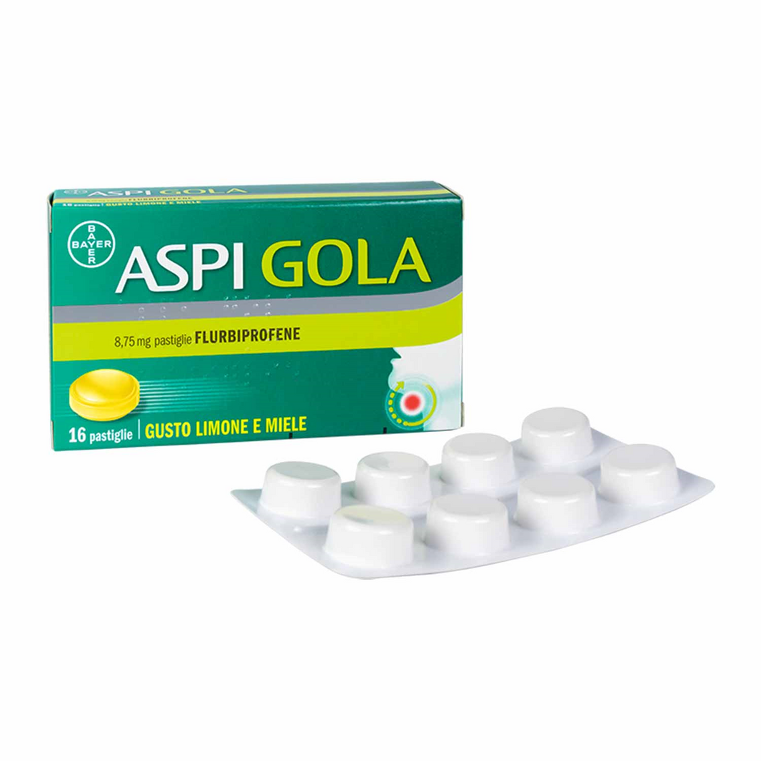 Aspi Gola 16 pastiglie Limone e Miele