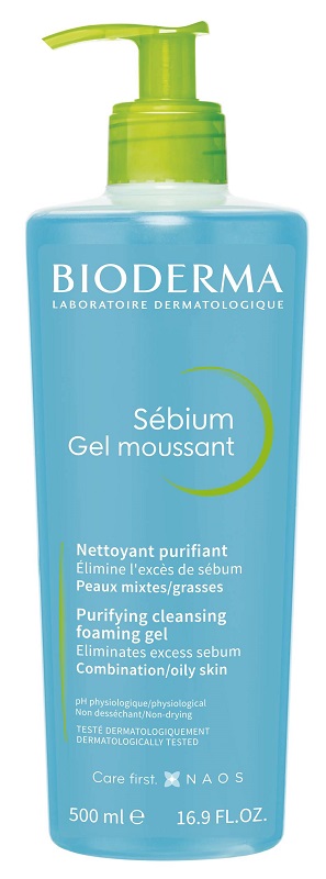 Sebium Gel Moussant Gel Detergente e Purificante 500ml