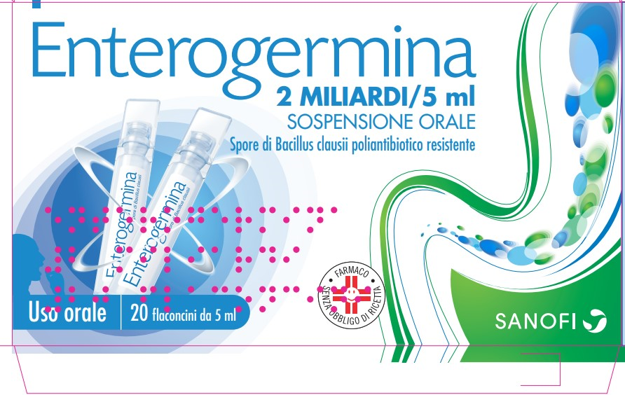 Enterogermina 2mld/5ml flaconcini