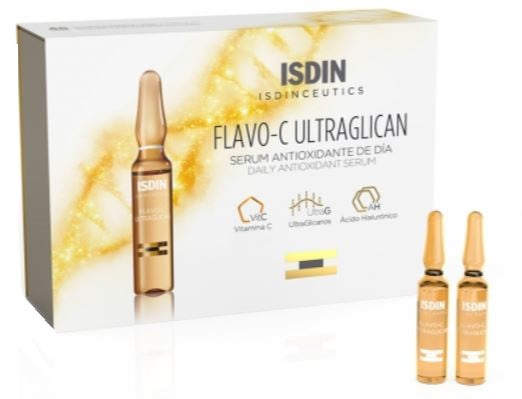 Isdinceutics Flavo-C Ultraglican Viso 30 fiale