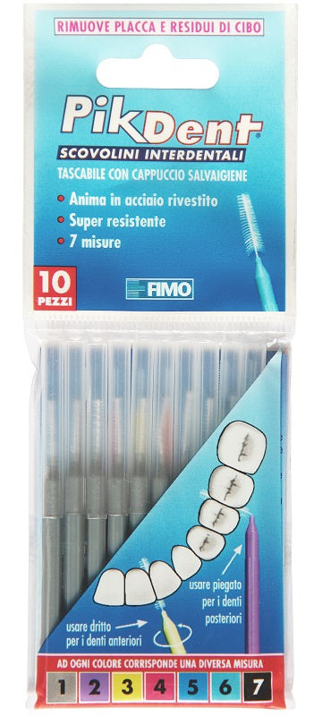 Stuzzicolino 1 Grigio 10 pezzi