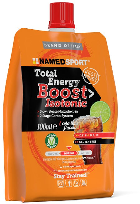 Total Energy Boost Isotonic Cola Lime 100ml