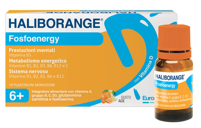 Haliborange Fosfoenergy 10 flaconcini