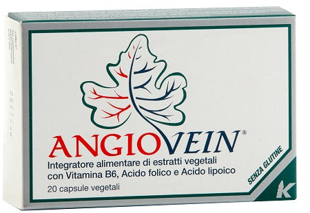 Angiovein 20 capsule Gelatina