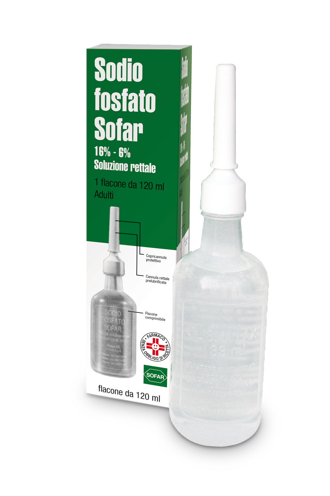 Clisma Sofar Fosfati Asulti 120ml