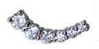 Bjt949 Ear-Cuff 6 Crystal