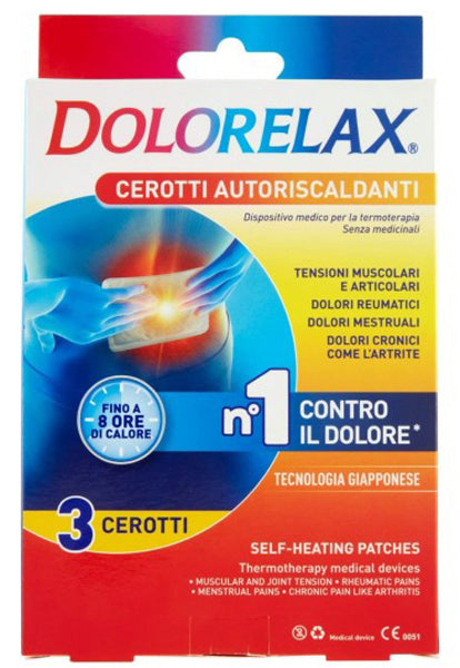 Dolorelax Cerotto Effetto Caldo 3 pezzi