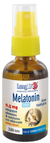 Melatonin Spray 0,5mg Ciclo Sonno/Veglia 240 Dosi
