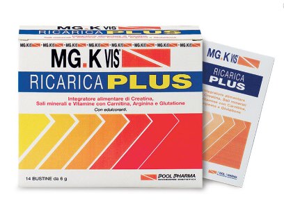 Mg-K Vis Ricarica Plus 14 bustine