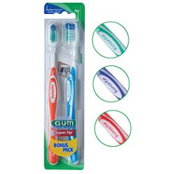 Super Tip 463 Spazzolino Compact M Regular 2 pezzi