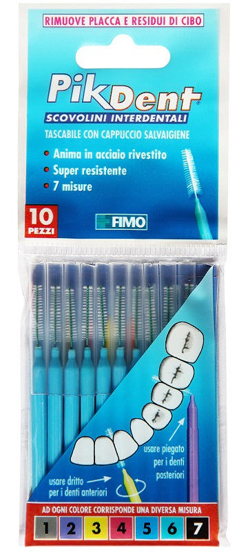 Stuzzicolino 5 Azzurro 10 pezzi