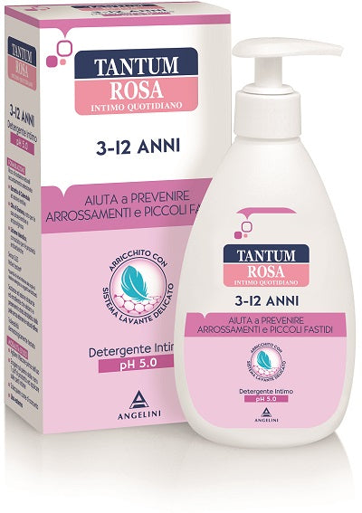 Tantum Rosa 3-12 anni Detergente Intimo