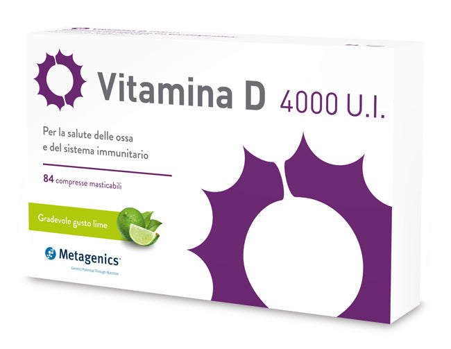 Vitamina D 4000 U.I. compresse masticabili