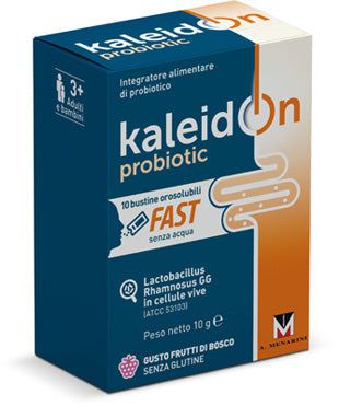 Kaleidon Probiotic Gusto frutti di bosco 10 bustine