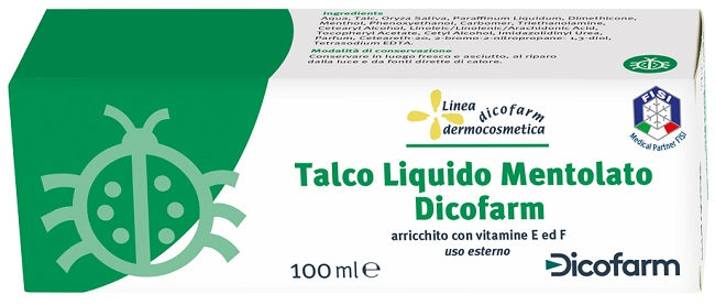 Dicofarm Talco Liquido Mentolato 100ml