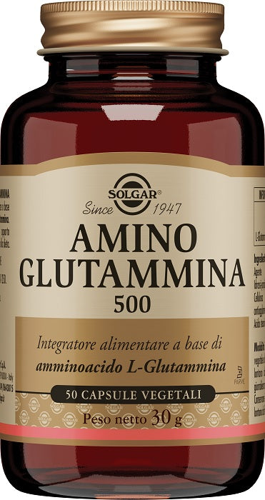 Amino Glutammina 500 50 capsule vegetali