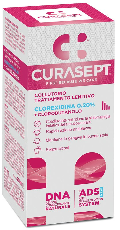 Collutorio 0.20 con Clorobutanolo Trattamento Lenitivo 200ml