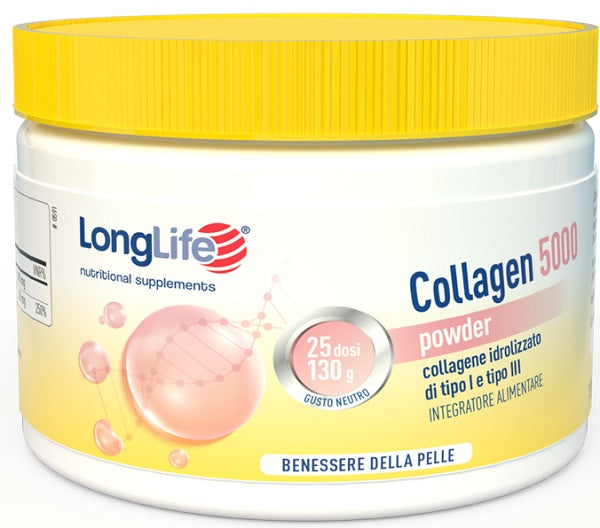 Collagen 5000 Powder Benessere della Pelle 130g