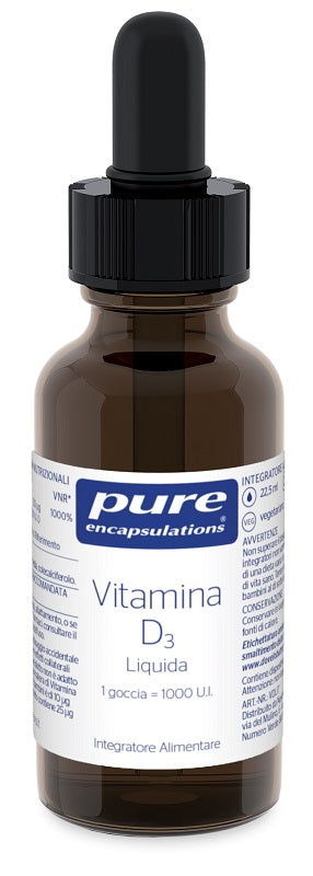 Pure Encapsulations Vitamina D3 Liquida 22,5ml