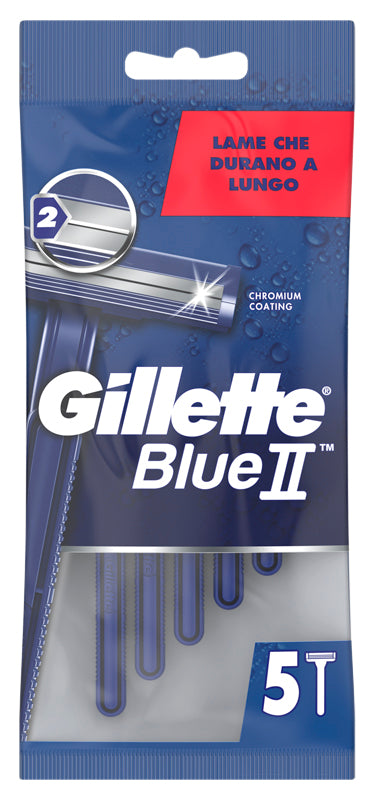 Blue II Rasoi Usa e Getta Standard 5 pezzi