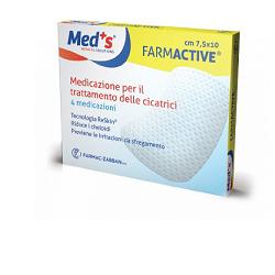 Farmactive cerotti per Trattamento Cicatrici 7,5x10cm 4 pezzi