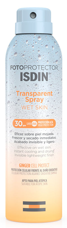 Fotoprotector Spray Trasparente Wet Skin SPF30 250ml